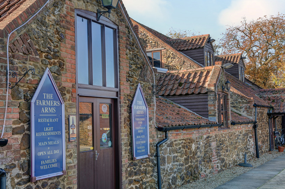 the farmers arms traditional norfolk pub